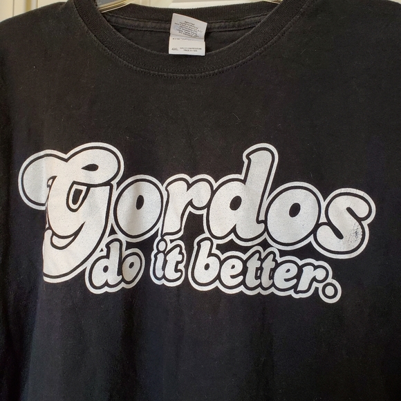Gildan Other - Gordos do it Better Black T shirt